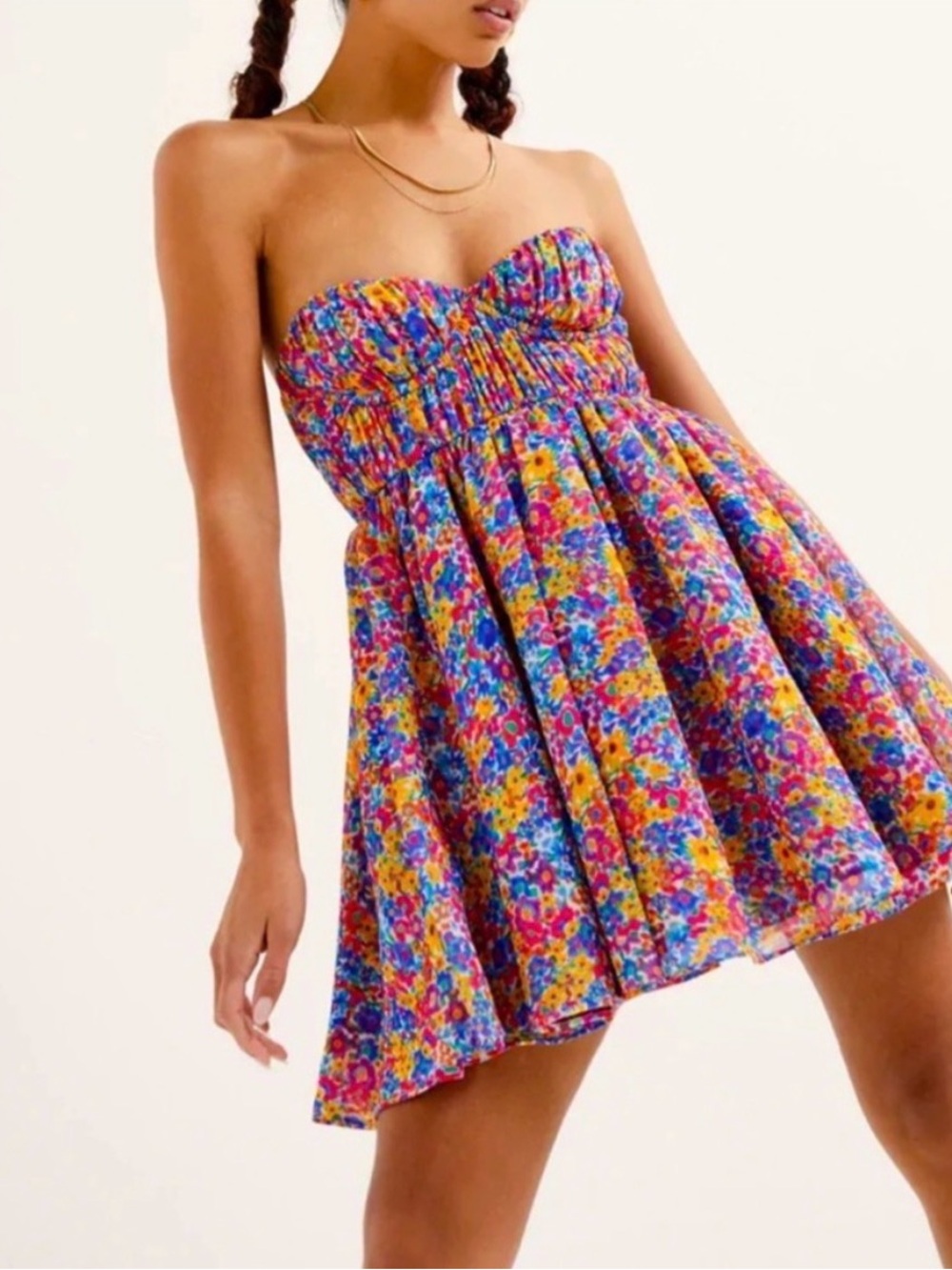 For Love & Lemons Floral Mini